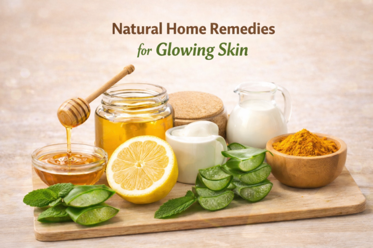 Get Glowing Skin at Home | Natural Skincare Tips