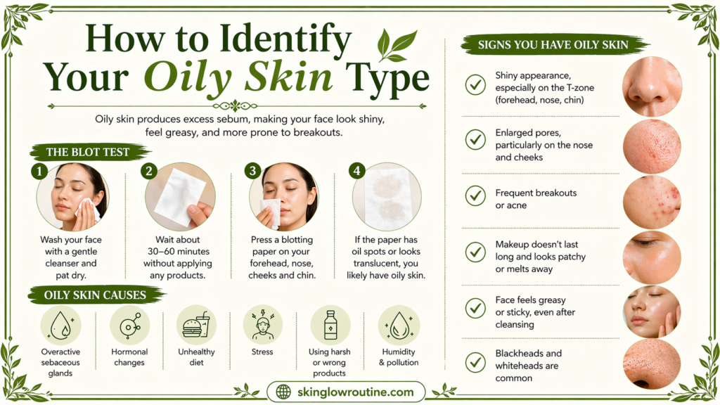 How to Identify Your Oily Skin Type