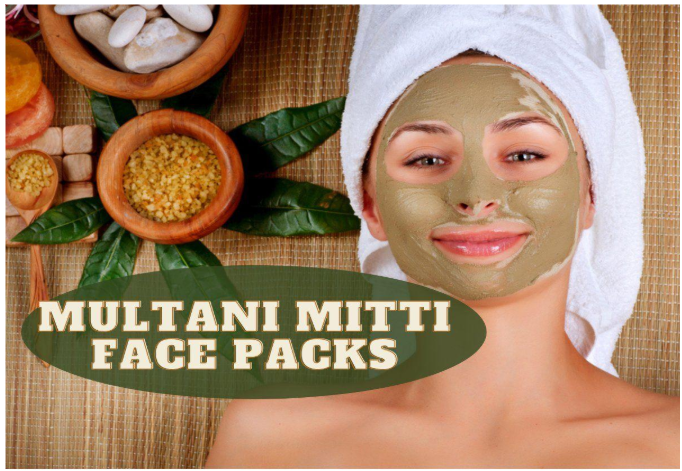 Multani mitti face packs