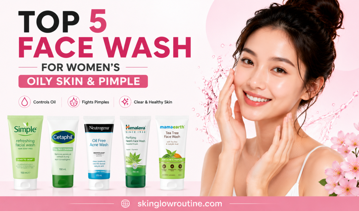 5 Best Face Washes for Oily Skin and Pimples for Women That Actually Work (Dermatologist-Approved)