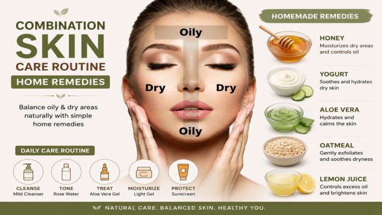 Combination Skin Care Routine Home Remedies: 15 Easy DIY Treatments That Really Work