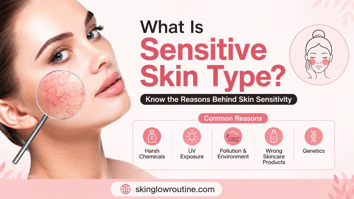 What Is Sensitive Skin Type? Know the Reasons Behind Skin Sensitivity