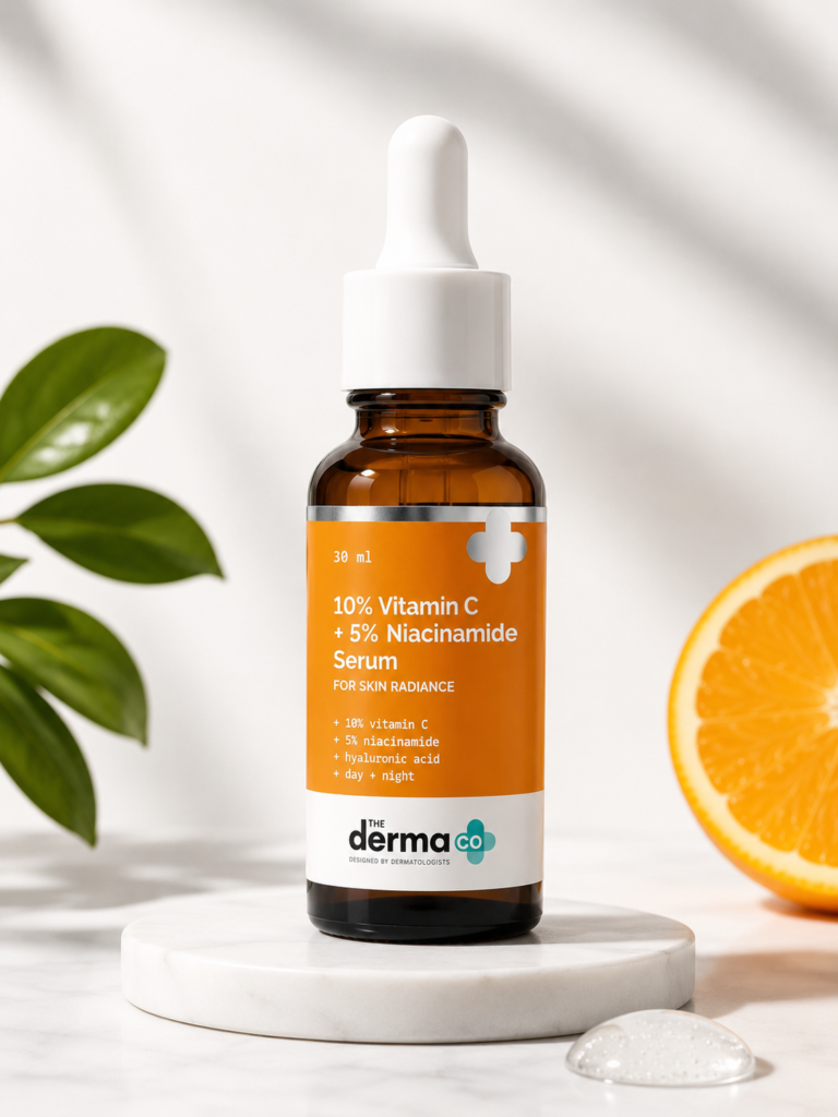 The Derma Co 10% Vitamin C + 5% Niacinamide Serum