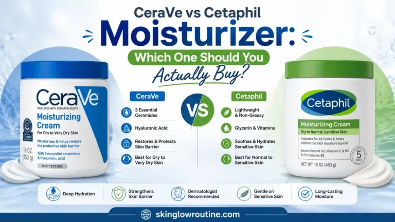 CeraVe vs Cetaphil Moisturizer: Which One Should You Actually Buy?
