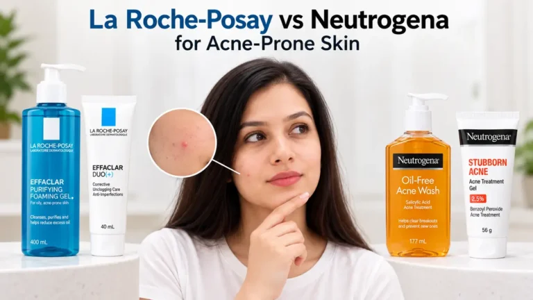 I’m a College Student, Is La Roche-Posay Better for Acne-Prone Skin Than Neutrogena?