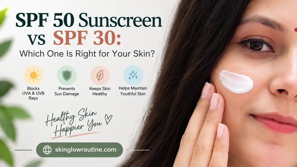 SPF 50 vs SPF 30 Sunscreen for Skin: Which One Should You Choose?