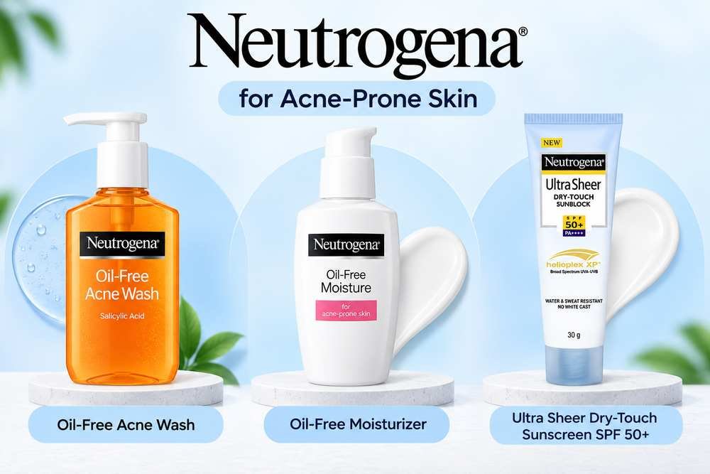 Best 3 Product for Acne-Prone Skin - Neutrogena 